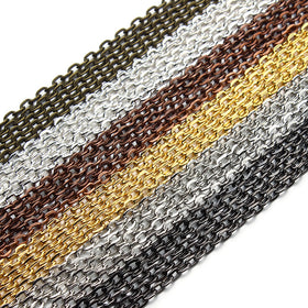 Plated DIY Necklace Chains