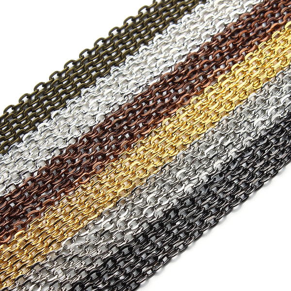 Plated DIY Necklace Chains
