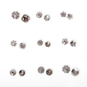 Vintage Filigree DIY Jewelry Caps