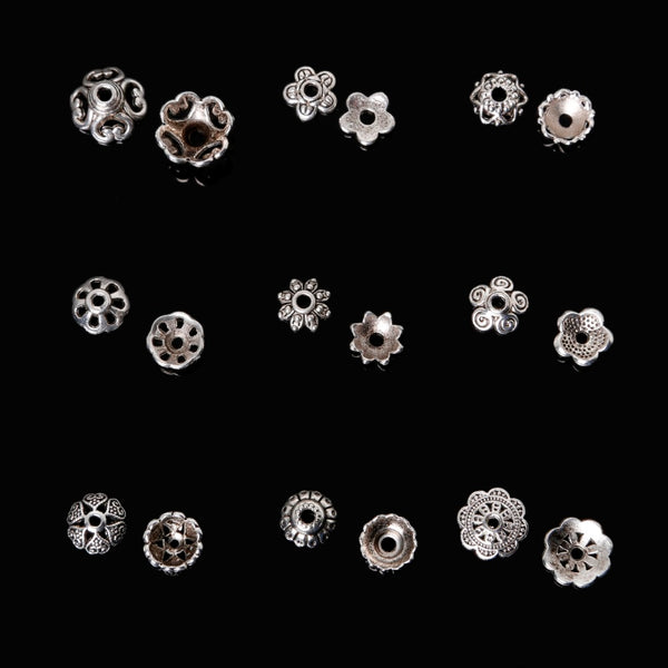 Vintage Filigree DIY Jewelry Caps
