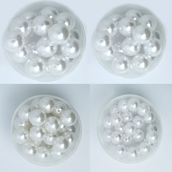 White Ivory Pearl Beads