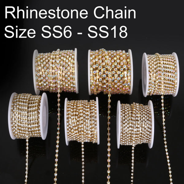 DIY Rhinestones Chain