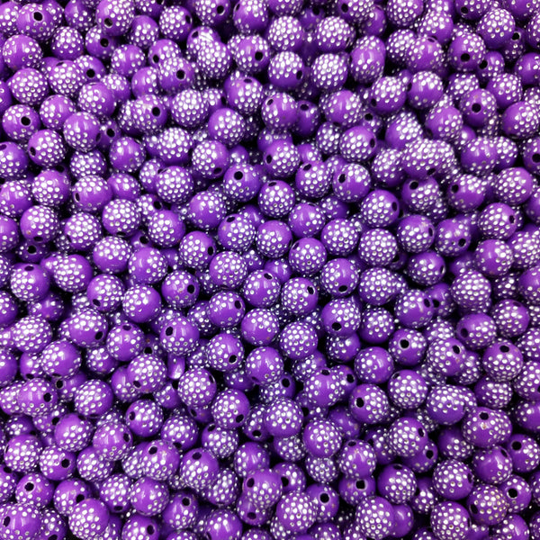 Shiny Round Loose Spacer Beads