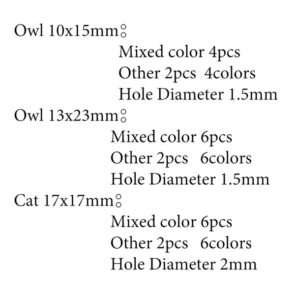 Animal Design Colorful Enamel Pendant