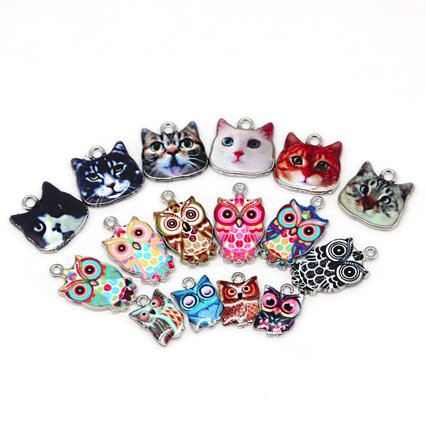 Animal Design Colorful Enamel Pendant