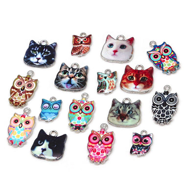 Animal Design Colorful Enamel Pendant