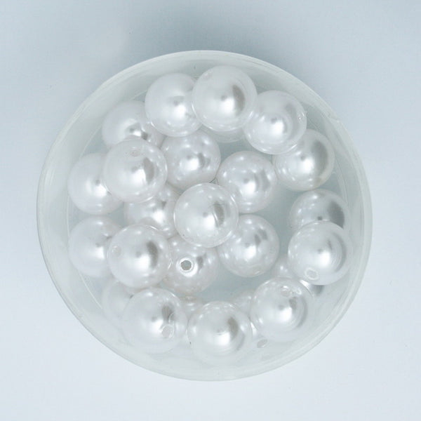 White Ivory Pearl Beads