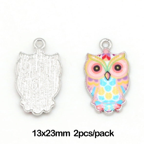 Animal Design Colorful Enamel Pendant