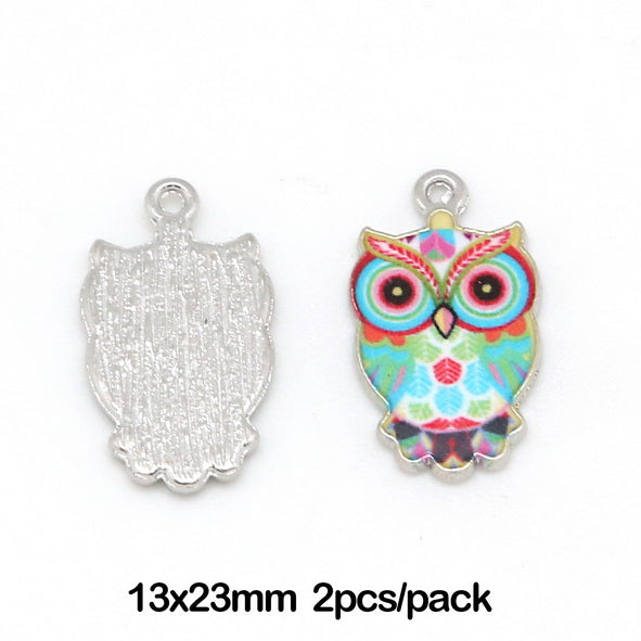 Animal Design Colorful Enamel Pendant