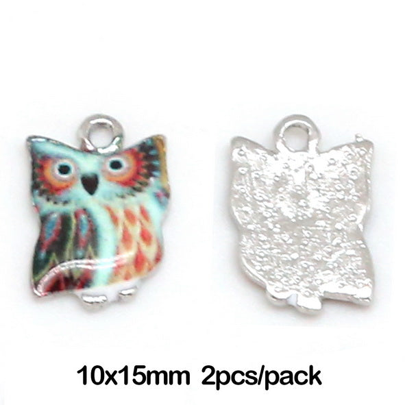 Animal Design Colorful Enamel Pendant