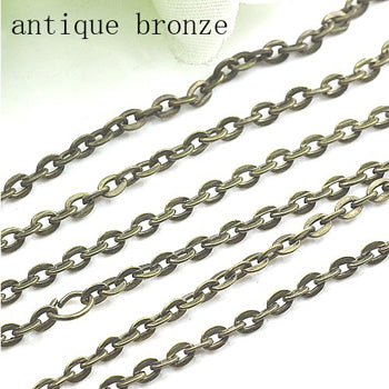 Plated DIY Necklace Chains