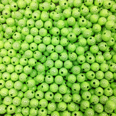Shiny Round Loose Spacer Beads