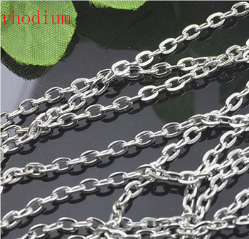 Plated DIY Necklace Chains